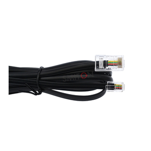 <span class=keywords><strong>Cable</strong></span> de Módem de <span class=keywords><strong>Internet</strong></span>, <span class=keywords><strong>Cable</strong></span> Telefónico de 4 Hilos, 4P4C Macho a 8P4C Macho - Product Image 1