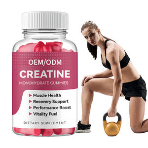 Gomme alla Creatina HCL White Label ad Alta Potenza per Forza Muscolare, Equilibrio Elettrolitico, Senza Zucchero, Vegane, Formula Personalizzata all'Ingrosso, GMP - Product Image 1