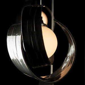 Lámpara Colgante Moderna, Ajustable en Altura, Diseño Único en Forma de Espiral, Lámpara de Metal para Restaurante - Product Image 4