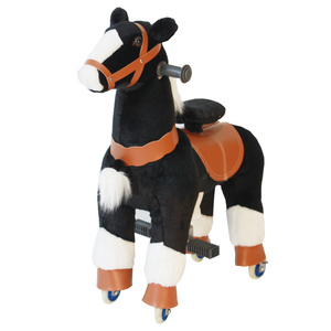 Hochwertiges HI Ride on Toy Unisex Tierschwingpferd aus Plüsch und Kunststoff CE-zertifiziert für Vergnügungsparks - Product Image 5