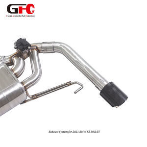 Sistema de Escape Catback SUS304 para <span class=keywords><strong>BMW</strong></span> X3 <span class=keywords><strong>30i</strong></span> 2.0T G01 B48 2017-2023, Silenciador Automotriz, Tubo de Escape - Product Image 6