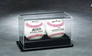 Caja de exhibición de hockey sobre hielo de softbol acrílico de varios tamaños Estuche de exhibición de béisbol Lucite para juegos Olymp Prueba FDA Bastidores ecológicos - Product Image 3