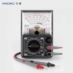 มัลติมิเตอร์แบบอนาล็อก HIOKI 3030-10 แรงดันไฟฟ้า AC 0-600V ความแม่นยำ 2.5 ดีไซน์กันกระแทก สำหรับการทดสอบทางไฟฟ้า - Product Image 4