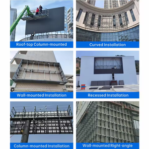 Pantalla LED Exterior 4K IP66 Resistente al Agua SL10 para Señalización de Orientación y Anuncios Comerciales en Estaciones de Tren de Alta Velocidad y Hoteles Resort - Product Image 4