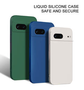 Funda de Silicona Suave para Teléfono <span class=keywords><strong>Google</strong></span> <span class=keywords><strong>Pixel</strong></span> 9 <span class=keywords><strong>Pro</strong></span>, <span class=keywords><strong>Pixel</strong></span> 8, 7A, 7, <span class=keywords><strong>6</strong></span>, 6A, Funda de Silicona Líquida Suave de Microfibra para <span class=keywords><strong>Pixel</strong></span> 9 <span class=keywords><strong>Pro</strong></span> XL - Product Image 4
