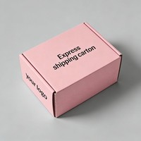 Boîte d'expédition personnalisée en petites séries, toutes tailles, impression simple et double face, bande adhésive, ouverture facile, emballage auto-adhésif