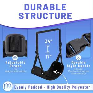 Amaca per piedi da scrivania regolabile perfetta - Product Image 5