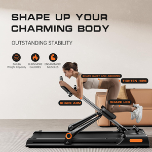 Yunpao Nhà Tập Thể Dục Có Thể Điều Chỉnh Im Lặng Có Thể Gập Lại & Đa Chức Năng Máy Chạy Bộ Trong Nhà Toàn Diện Thiết Bị Tập Thể Dục Cho Nhà - Product Image 3