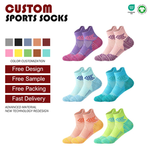 Men's Women's Youth Sports <strong>Socks</strong> Summer Terry Anti-Bacterial Moisture Wicking Ankle <strong>Socks</strong> for Basketball Outdoor Marathon - Product Image 1