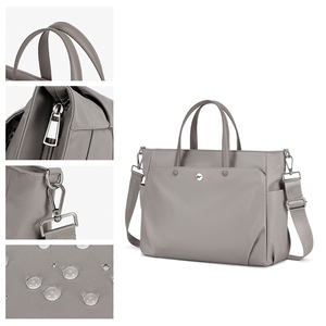 Sac fourre-tout pour <span class=keywords><strong>ordinateur</strong></span> portable en gros pour femmes, mallette d'affaires en nylon imperméable, sac de travail pour <span class=keywords><strong>ordinateur</strong></span> de bureau en vrac avec logo personnalisé - Product Image 5