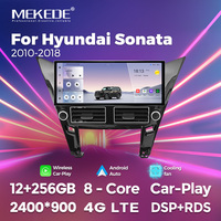 MEKEDE-Reproductor multimedia con Android 8Core 7870 para Hyundai Sonata 256-12,3, Radio con pantalla de 2010 pulgadas