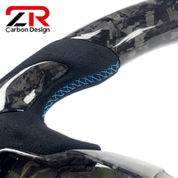 Volant de direction en cuir véritable forgé en fibre de carbone personnalisé pour Hyundai Elantra N I30N I20N Veloster N, accessoires intérieurs de voiture