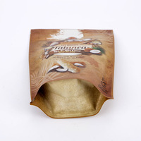 Sacs d'emballage Doypack en Mylar refermables, résistants à l'humidité, pour biscuits au chocolat avec design imprimé personnalisé