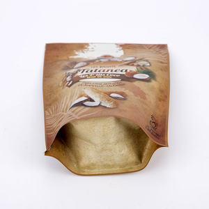 ถุงบรรจุภัณฑ์แบบตั้งได้ชนิดกันความชื้นชนิด Doypack ทำจากไมลาร์ สำหรับใส่คุกกี้ช็อกโกแลตพิมพ์ลายตามสั่ง ปิดผนึกได้ - Product Image 2