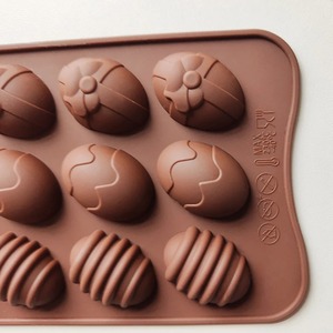 Silicone World DIY 3D <b>Easter</b> Chocolate <b>Egg</b> Silicone Mold Nonstick Baking Candy Cake Decorating Kitchen Gadget - Product Image 3