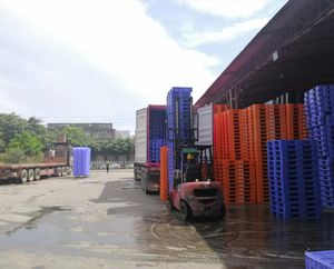 Endüstriyel taşınabilir plastik sandık enjeksiyon kalıplı ev ofis ve depo depolama için istiflenebilir kutu yedek parça ile geri dönüştürülebilir - Product Image 6