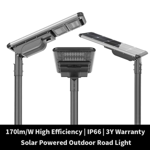 Projecteurs LED solaires MPPT IP66, lampadaires pour extérieur, jardin, cour, allée, parc, place, éclairage décoratif - Product Image 5