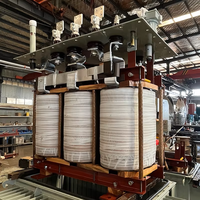 Transformateur de distribution immergé dans l'huile sur mesure 10kV 33kV, groupe vectoriel Dyn11, triphasé 50Hz 60Hz pour ferme solaire