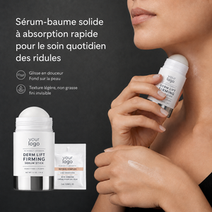 Sérum en stick anti-âge à marque privée, réparateur après-soleil, hydratant, repulpant, non gras, multi-usages, raffermissant, au rétinol - Product Image 2