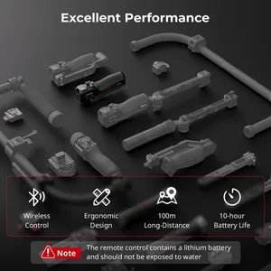 Para <span class=keywords><strong>DJI</strong></span> RS2 <span class=keywords><strong>RS3</strong></span> <span class=keywords><strong>Pro</strong></span> RS4 RS4 <span class=keywords><strong>Pro</strong></span>, Empuñadura de Aluminio SmallRig 4239 con Follow Focus para Estabilizador, Control de Enfoque y Grabación - Product Image 4