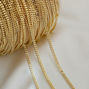 Soldes Maiyi Jewelry Chaîne en Or Massif 9K 10K 14K 18K Chaîne Corde Boîte Torsadé<span class=keywords><strong>e</strong></span> Chaîne en Or 18K pour Hommes - Product Image 2