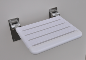 Chaise de bain pliable murale pour personnes âgées, gain de place, acier inoxydable 304 avec revêtement ABS, siège de douche - Product Image 5