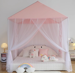 Tienda de campaña portátil para cuna emergente con dosel, red de seguridad para mantener al bebé dentro y fuera, mosquitera para cuna de niños para el hogar y Camping - Product Image 2