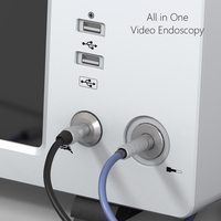 Système de caméra endoscopique médicale portable électrique HD YKD-9119T avec résolution 1080 lignes et sortie pour la chirurgie