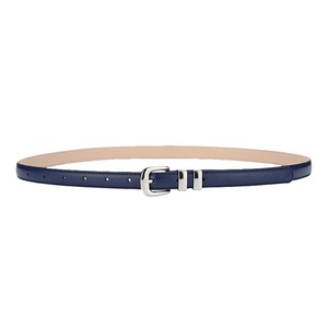 Promoção de Verão: Cinto Fino Decorativo com Fivela de Liga Metálica para Mulheres, Cinto de Couro Estreito Simples e Casual de Alta Qualidade para Jovens e Estudantes - Product Image 1
