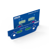 Interface homme-machine à membrane intégrée, sur mesure, pour machine complète