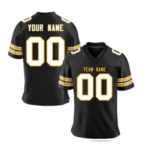 Fabricantes clásicas de camisetas de fútbol americano personalizadas Camiseta de fútbol americano sublimada personalizada transpirable de alta calidad - Product Image 4