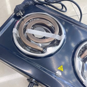 Placa Calefactora de 2 Hornillas, 2000W de Alta Potencia, Placa Eléctrica Blanca, Cocina Portátil para el Hogar, Uso en Cocina, 220V - Product Image 3