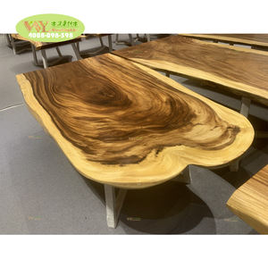 โต๊ะไม้เนื้ออ่อนไม่เหมือนใครขอบไม้อะคาเซีย<span class=keywords><strong>ส</strong></span>ำหรับรับประทานอาหารโต๊ะกาแฟ - Product Image 1