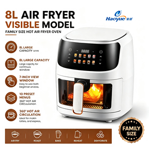 <span class=keywords><strong>Friteuse</strong></span> à air visible 8L pour la maison, 1350-1700W, contrôle intelligent de la température NTC, sans huile, pour 5-<span class=keywords><strong>6</strong></span> <span class=keywords><strong>personnes</strong></span> - Product Image 5