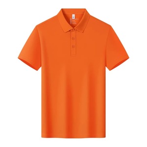 Promotional <b>Polo</b> Shirt Cotton Summer Breathable Loose Fit Work Uniform Custom Logo Embroidery Corporate Wear - Product Image 5