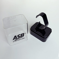 Boîte d'emballage en plastique personnalisée, boîte à montre transparente avec impression