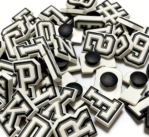 Breloques alphabet 26 lettres faites à la main de haute qualité 2026 pour sabots <span class=keywords><strong>Crocs</strong></span> - Product Image 5