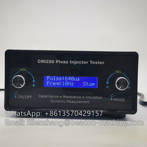 Herramienta de inyector piezoeléctrico CRI250 <span class=keywords><strong>COMMON</strong></span> <span class=keywords><strong>RAIL</strong></span> INYECTOR PROBADOR PARA PI EZO INYECTOR INCLUYE AHE DYANMIC LIFT - Product Image 3