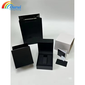 Boîte en cuir de haute qualité avec logo personnalisé, directement de l'usine, pour montre, avec prix compétitif, emballage, boîte pour montre-bracelet homme avec pochette - Product Image 4