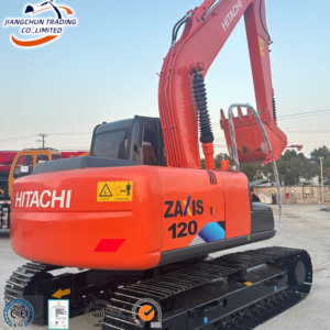 Excavadora de Orugas Hitachi ZX120, Máquina Duradera para Operaciones Continuas en Obras de Construcción - Product Image 1