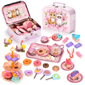 2024 Kinderen Diy Kit Keuken Spelen Speelgoed Afternoontea Set Speelgoed Diy Play Set Speelgoed