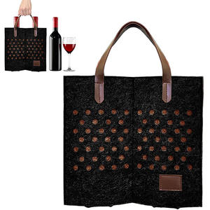 ถุงรู้สึกถึงไวน์แดง2ขวดเหมาะสำหรับเป็นของขวัญให้ถุงไวน์ - Product Image 6