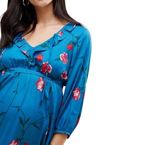 Blue Maternity Dresses: Comfortable & Stylish Pregnancy Wear