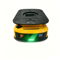 AGV de Elevación por Debajo del Nivel del Suelo, 400 kg, Navegación por Código QR, Robot de Elevación Eléctrico Hidráulico para Transporte en Almacenes de Fábricas Inteligentes