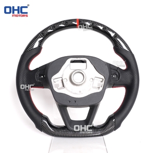 Volant en fibre de carbone véritable pour Seat Leon <span class=keywords><strong>Cupra</strong></span> Mk3 <span class=keywords><strong>Tarraco</strong></span> Arona 2014-2018, entrepôt UE - Product Image 2