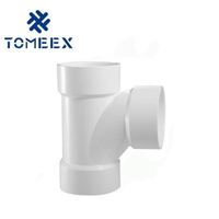 Tee en PVC, Y-Tee, coude à 45°, pour drainage d'eau, fabriqué en Chine