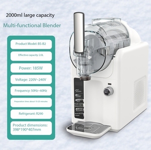 Nuova macchina multifunzione commerciale e domestica per bevande congelate macchina per gelato piccola macchina per gelato Soft - Product Image 5