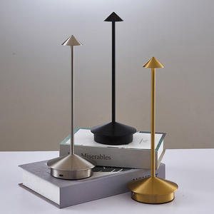 Nordique luxe créatif Rechargeable sans fil batterie tactile lampe de Table sans fil chambre Restaurant veilleuse romantique lampe de bureau - Product Image 1