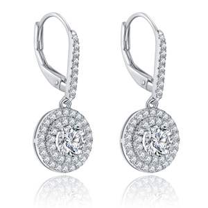 Boucles d'oreilles en argent pur, nouvelle collection 2024, bijoux de mode, style vintage - Product Image 1