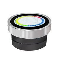 Wisecoco Pantalla Redonda Inteligente de 360*360 con Perilla, Pantalla LCD TFT de 1.52 Pulgadas con Interruptor de Perilla para Hogar Inteligente